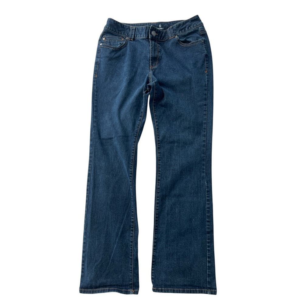 Lane Bryant Slum Boot Cut Genius Fit Blue Women's Jeans - 18 Tall